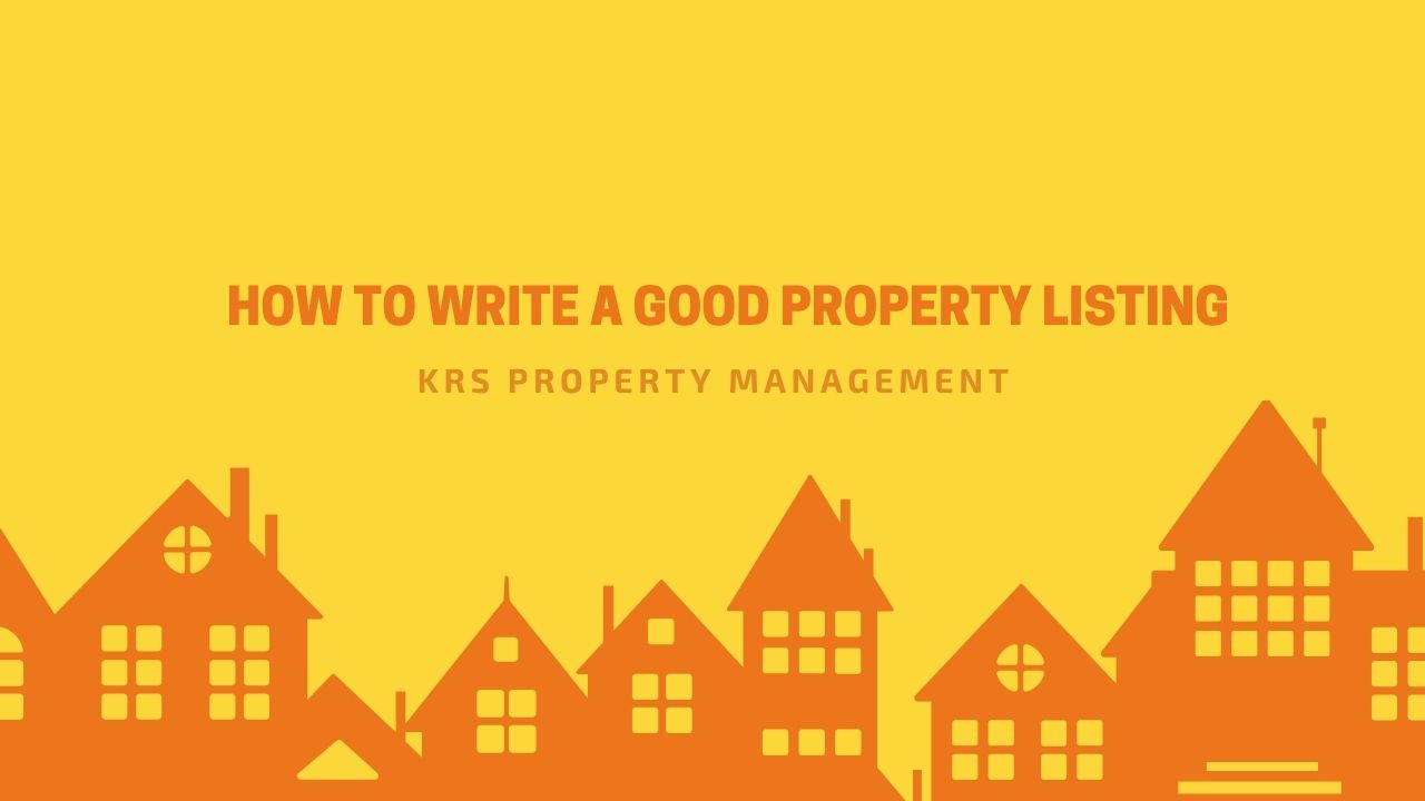 How to Write a Good Property Listing